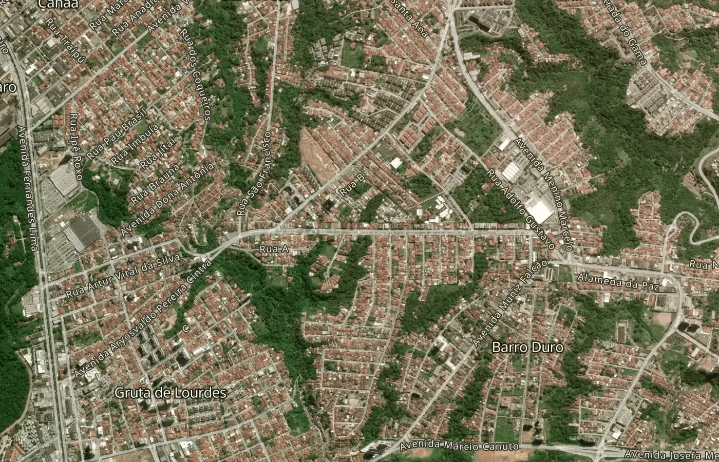 Mapa da região do Ethos Residence 2, em Av. Eraldo Lins Cavalcante, 315, Murilópolis, Maceió